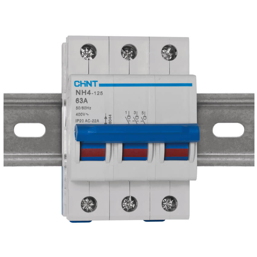 Hauptschalter, 63A, 400V-AC, 3-polig