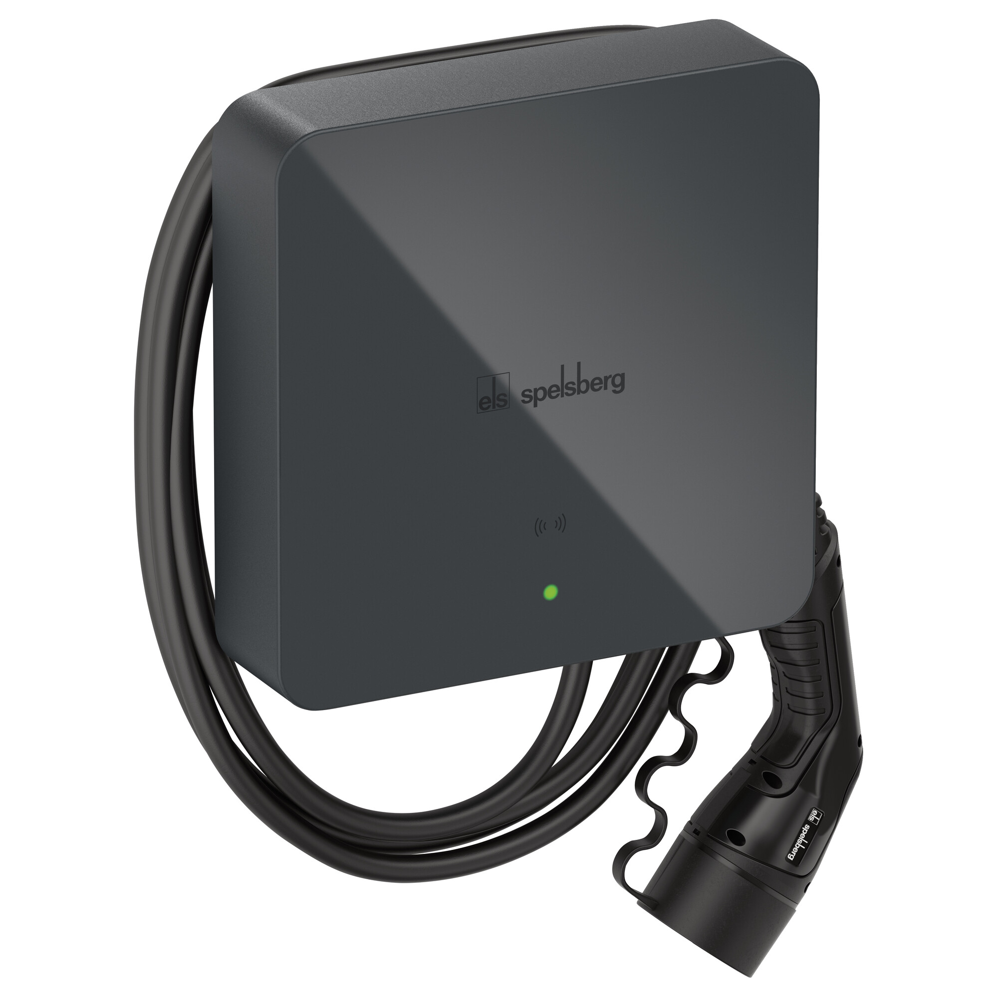 Wallbox SMART PRO, 11 kW, inkl. 3 RFID-Chips, Graphite, 5 m
