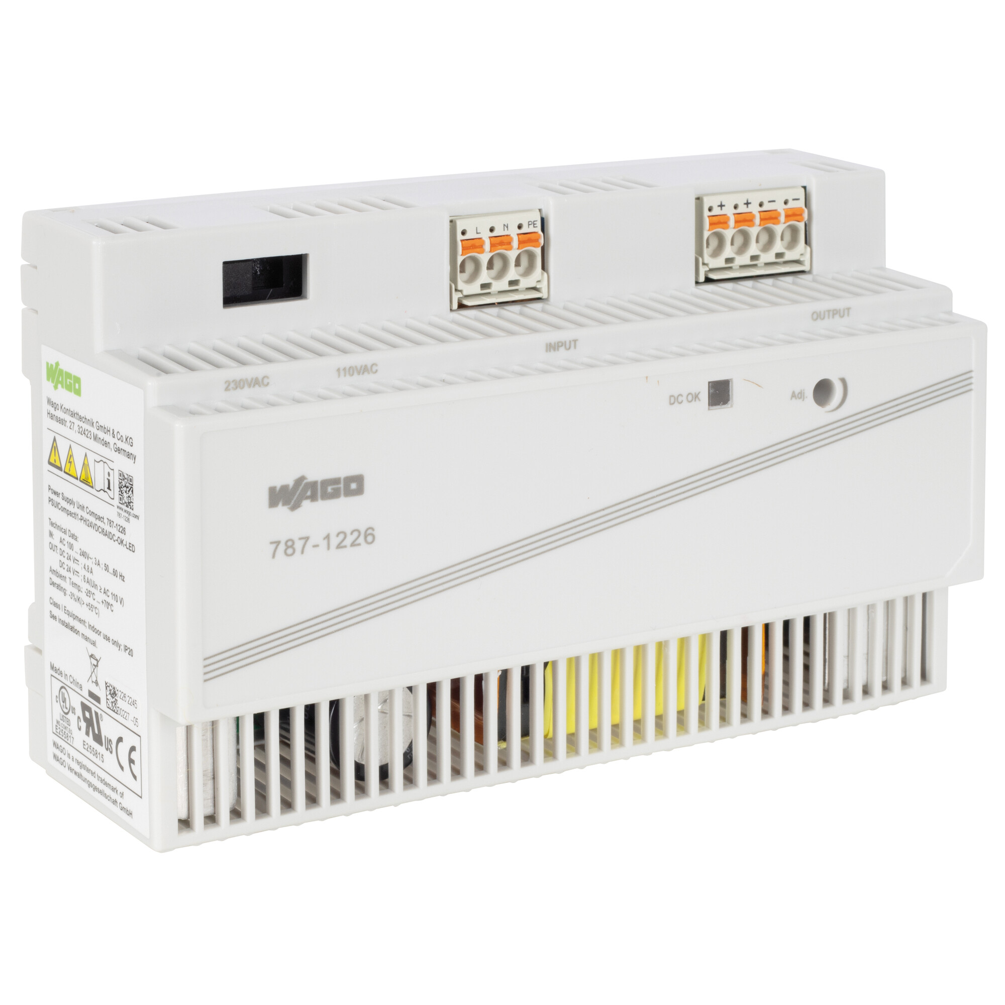 Reiheneinbau-Netzgerät, COMPACT, 787-1226