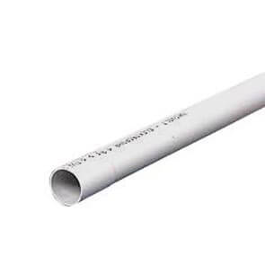 GEWISS® - starres PVC-Isolierrohr,  metrisch, glatt, Länge 2 m,  grau-M 16 mm, 74m
