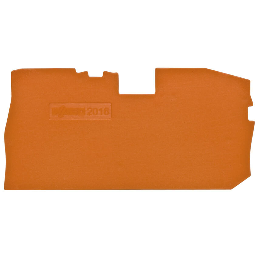 Abschlußplatte für Trennklemmen, 16² (25²)