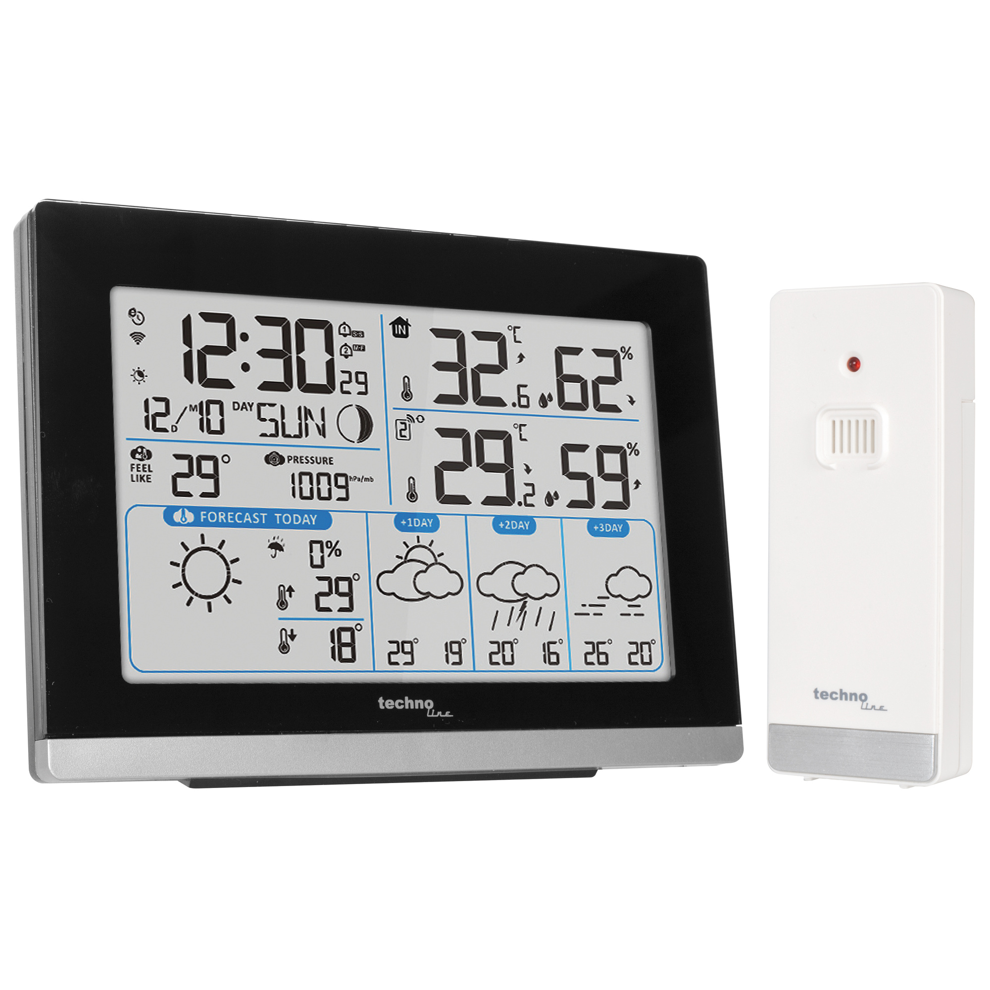 Internet-Wetterstation WD 2100, WLAN