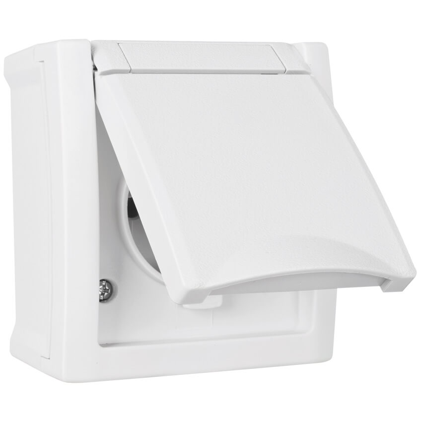 Panasonic® - AP/FR - PACIFIC - weiß -  Steckdose, 1-fach