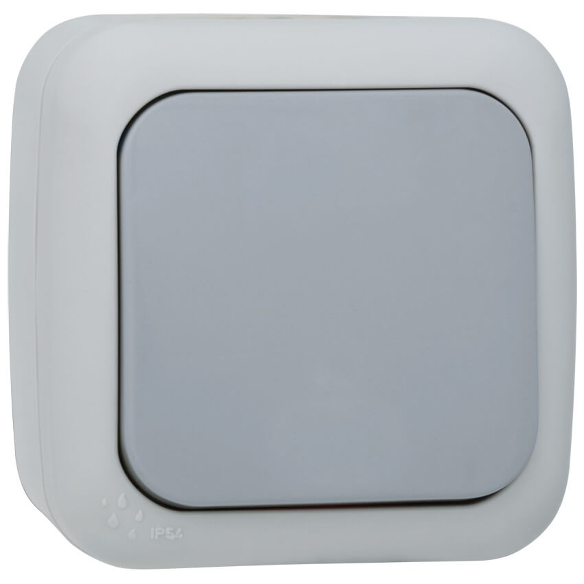 Panasonic® - AP/FR - PALMIYE - grau/dunkelgrau - Kreuz-Schalter