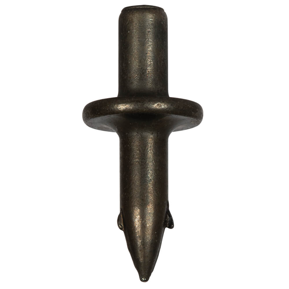Schlagdübel ohne Gewinde, blau gehärtet,  mit großem Kragen-18 mm