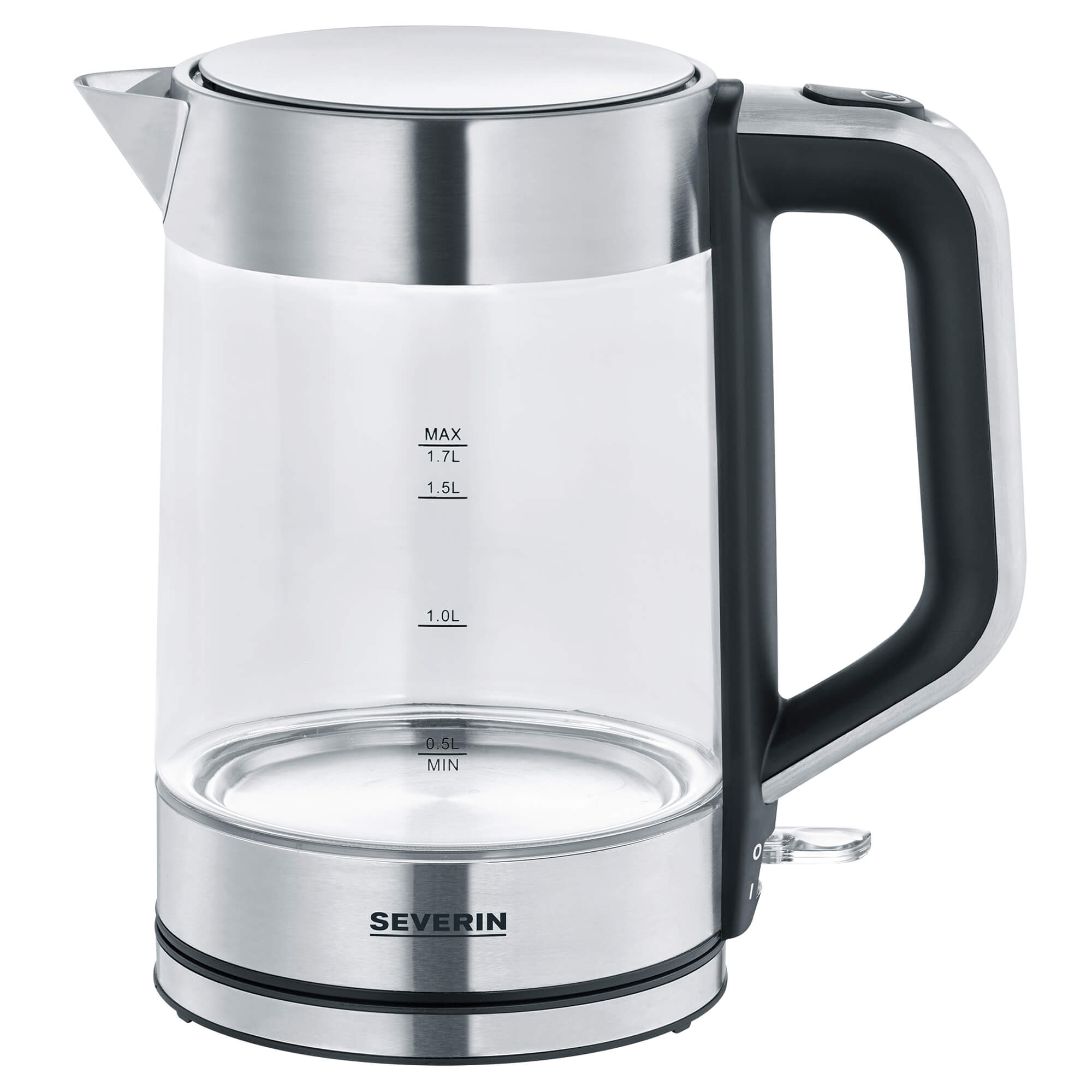 Glas-Wasserkocher WK 3420, 2200W, 1,7 Liter