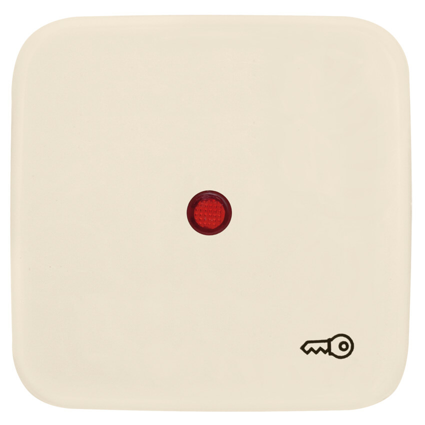 KLEIN®-SI -  Einzelwippe cremeweiß Symbol Schlüssel