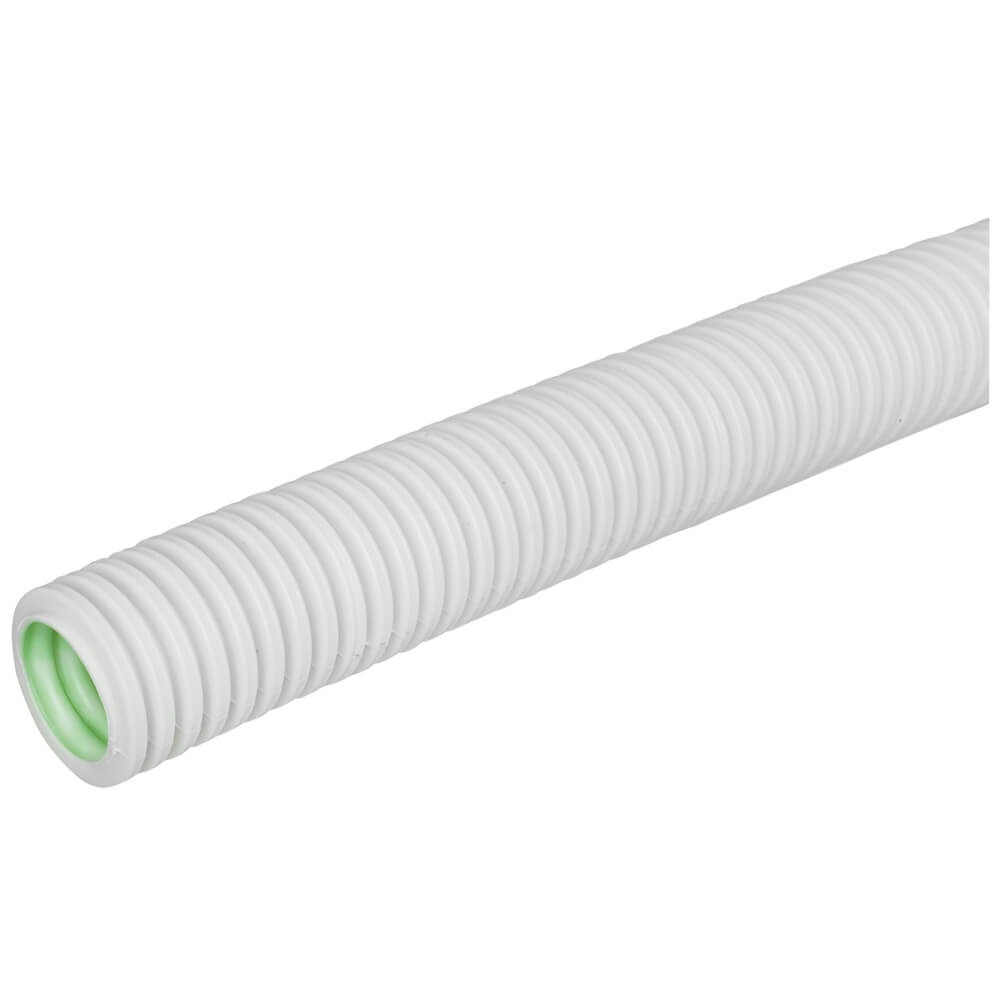 GEWISS® - flexibles mittleres Polyolefine- Isolierrohr, metrisch, gewellt,  grau-FK-MF, M 20mm, 100m