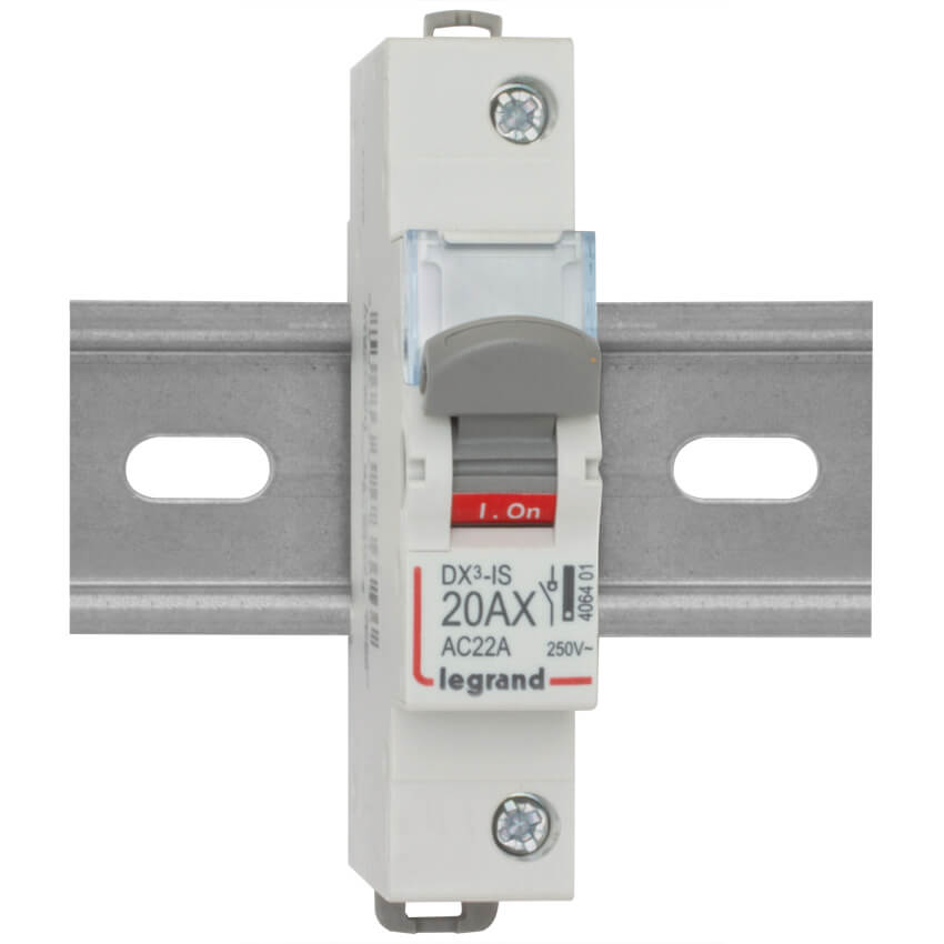 Einbau-Kipp-A-Schalter, DX3, 20A, 1-polig