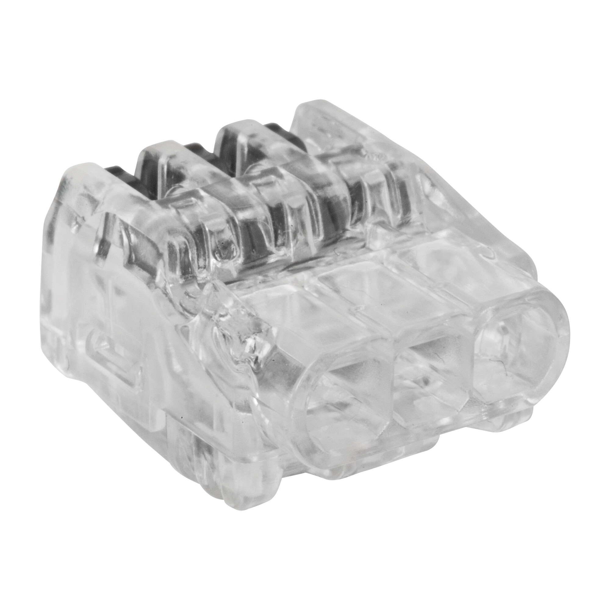 Universal-Verbindungsklemme, SDKF, 0,02 - 2,5 mm², transparent, 3-polig