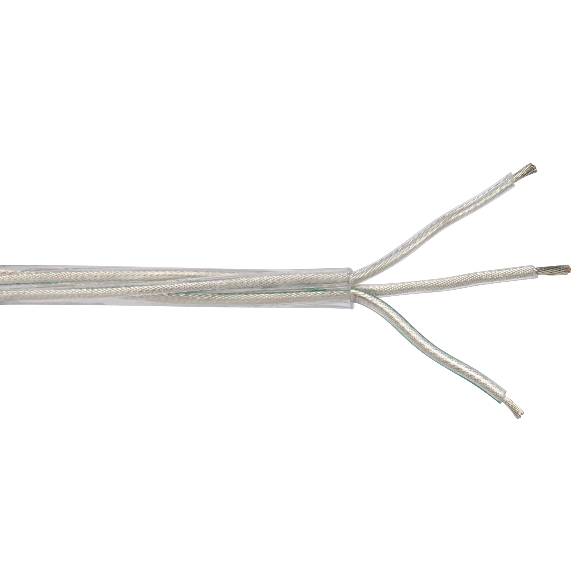 Rundleitung H03 VV-F, 3G x 0,75², transparent