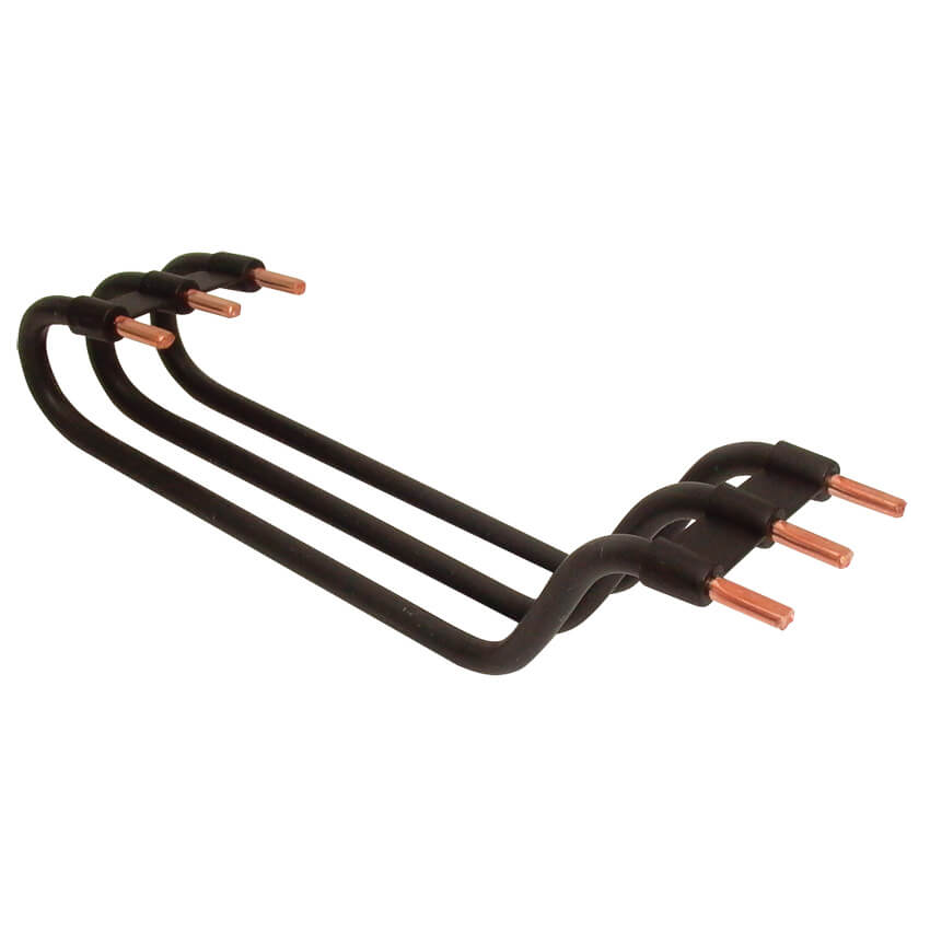 Verdrahtungssatz für LS-Schalter von Reihe zu Reihe, 3-pol., 10 mm², L 125, Stegausführung