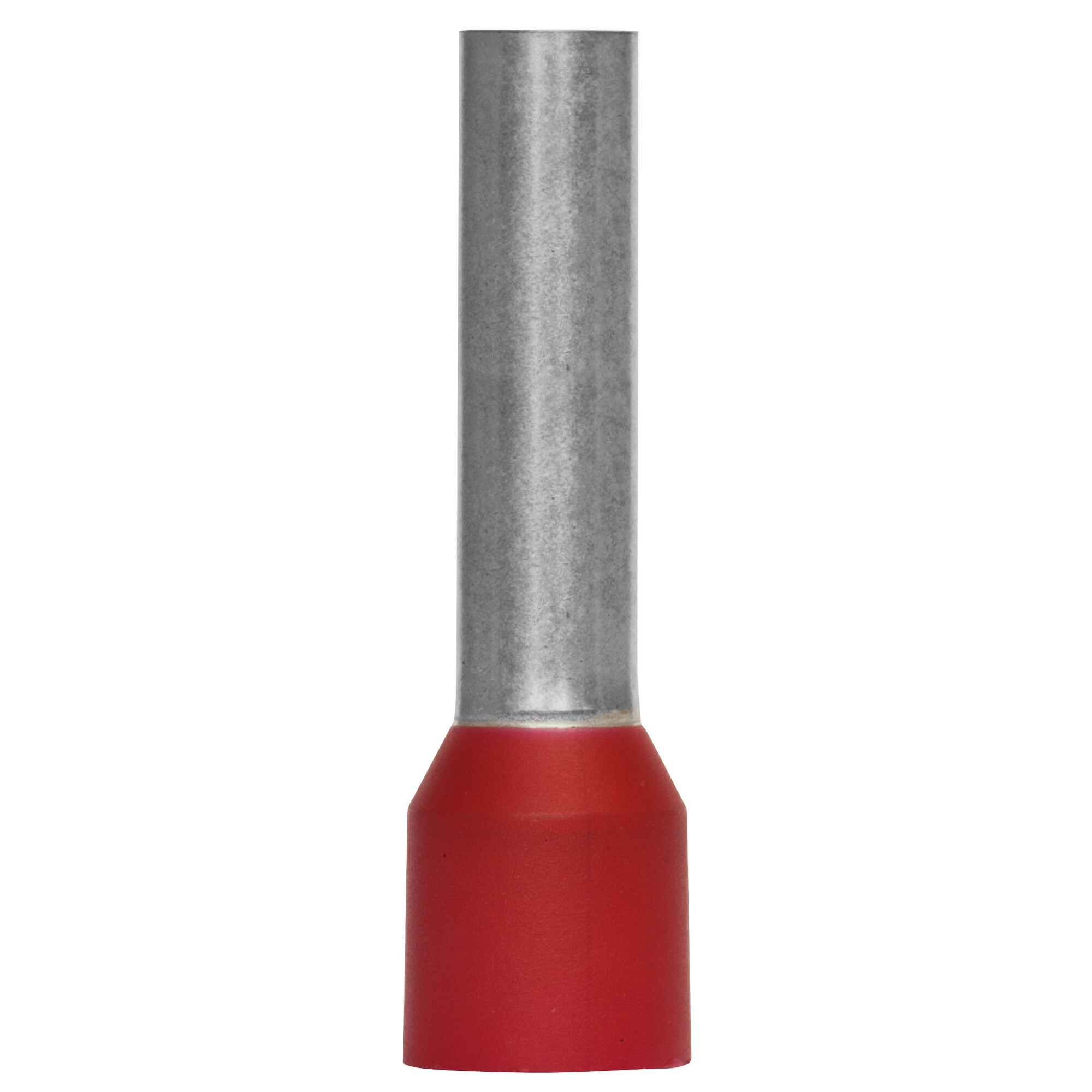 Aderendhülse, Isoliert, für 1 Eingang, 10², 28/18 mm, rot