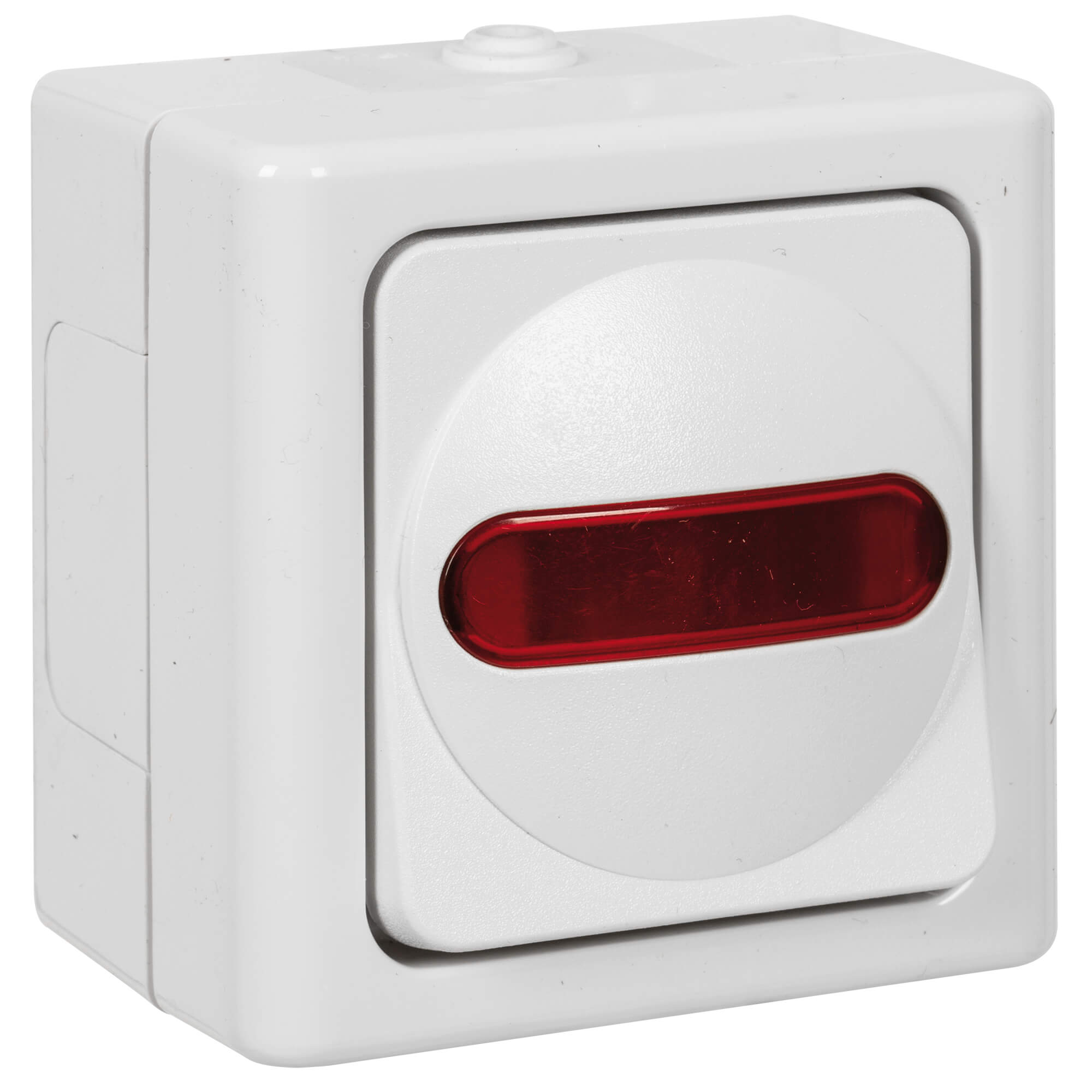 KOPP - AP/FR, BLUE ELECTRIC, arktisweiß - Kontroll/Wechsel-Schalter