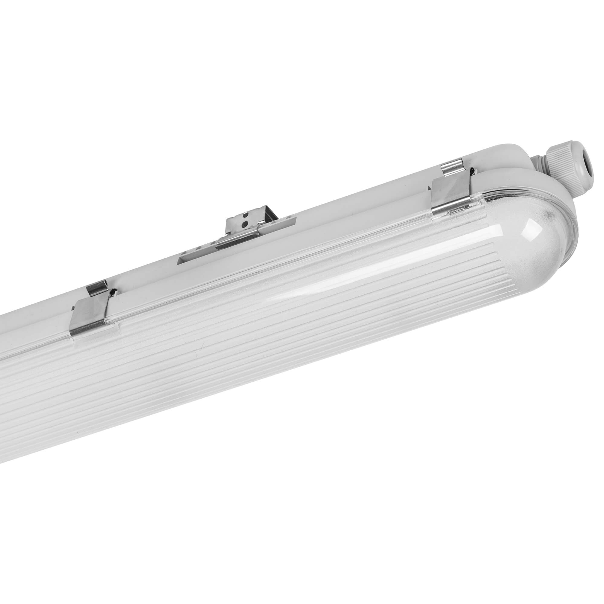 Feuchtraumwannenleuchte, LED/19W - 40W, 4000K, mit PHILIPS-Multiwatt-Netzteil