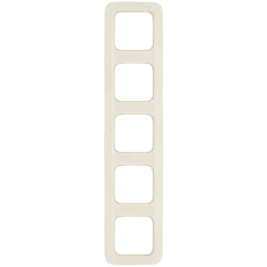 BUSCH-JAEGER® - DURO 2000 SI® - 5-fach Abdeckrahmen, cremeweiß