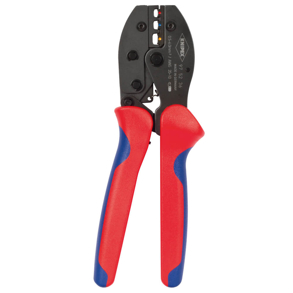 PROFI-Crimpzange für isolierte Kabelschuhe 0,5-6 mm², L 220