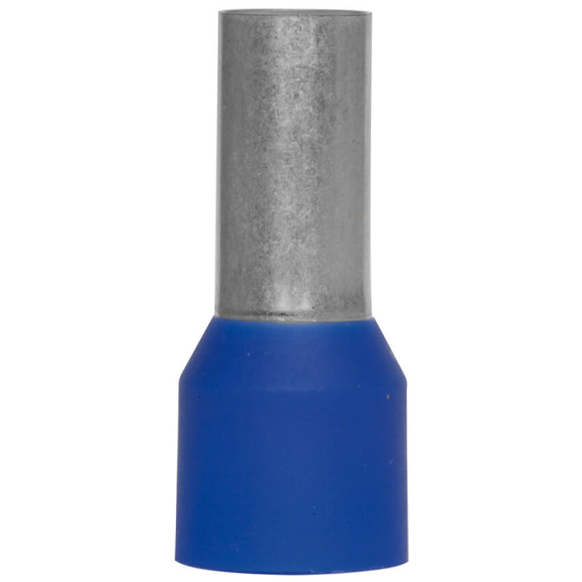 Aderendhülse, Isoliert, für 1 Eingang, 16², 23/12 mm, blau