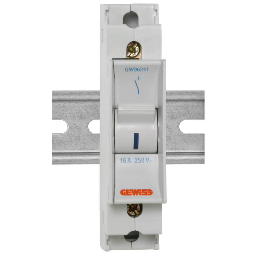 Einbaugerät, Kipp-A-Schalter, 16A