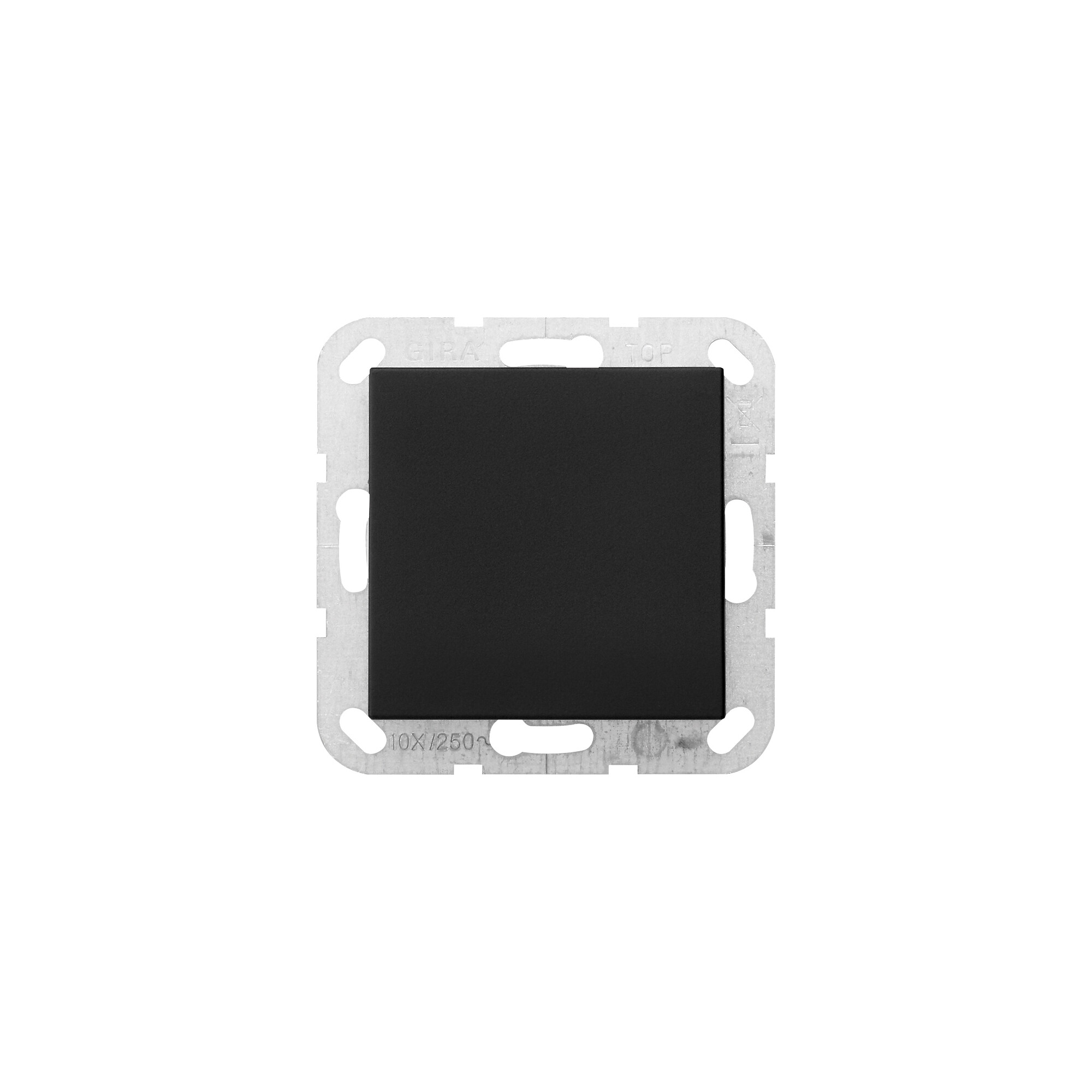 GIRA - Kombi-Blindabdeckung, Standard 55, schwarz matt