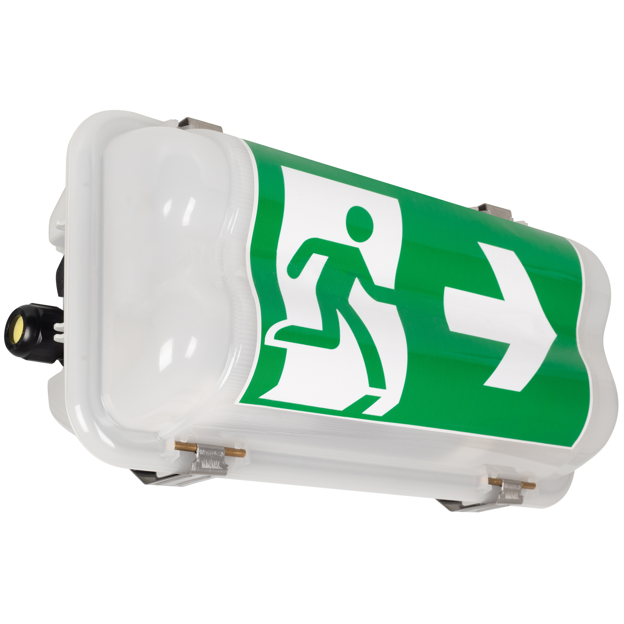 Not- und Sicherheits-Feuchtraumwannenleuchte, MULTIBASET N, LED/9W, 1.160 lm