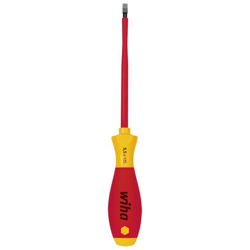 VDE-Schraubendreher SOFTFINISH, Schlitz 5,5 x 125