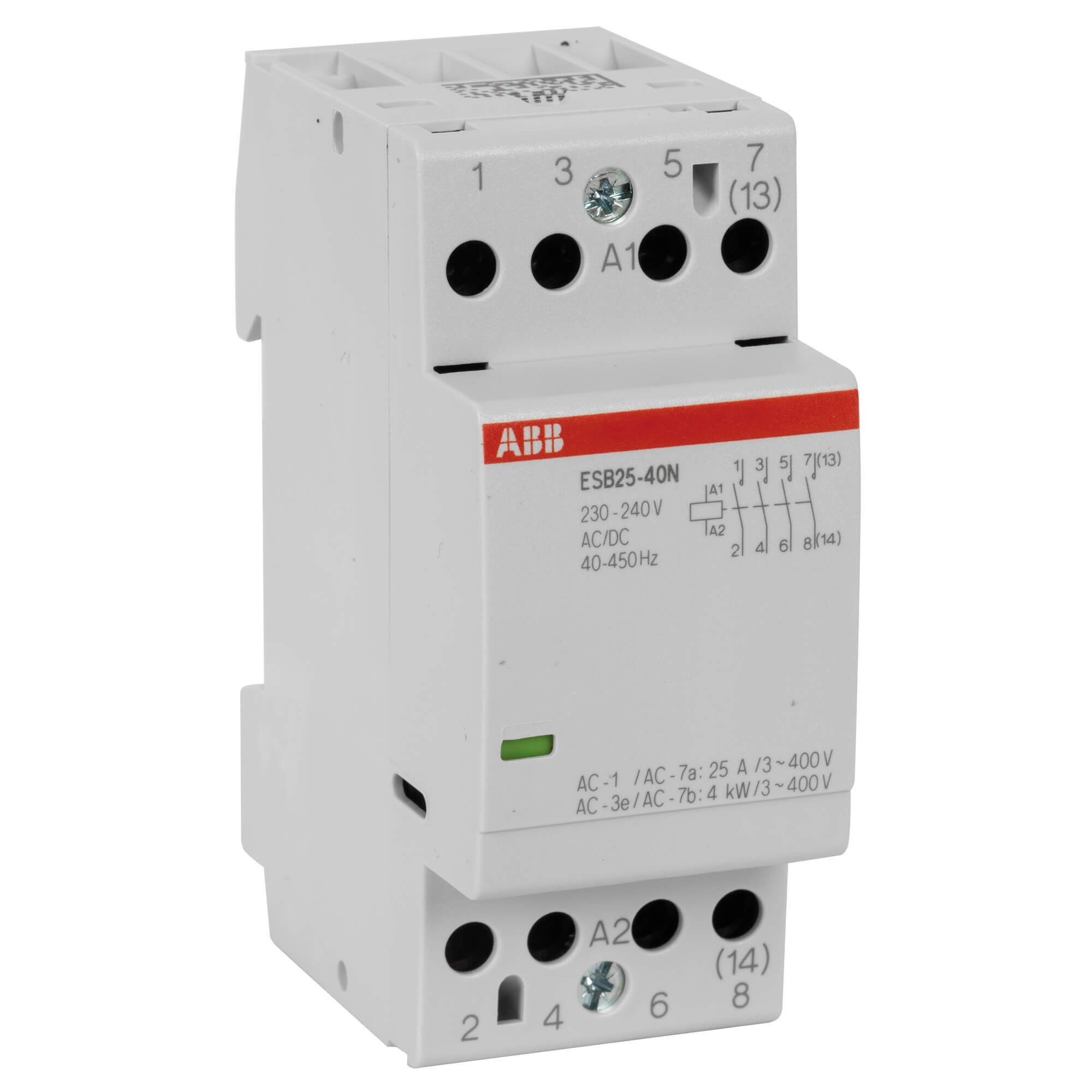 Installationsschütz, 4 Schließer, ESB25-40N-06, 25A