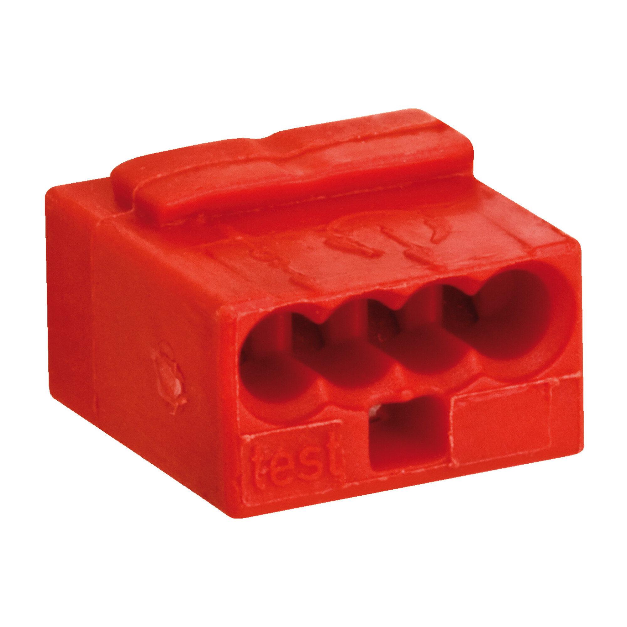 Micro-Steckklemme, 0,6 - 0,8 mm², 4-polig