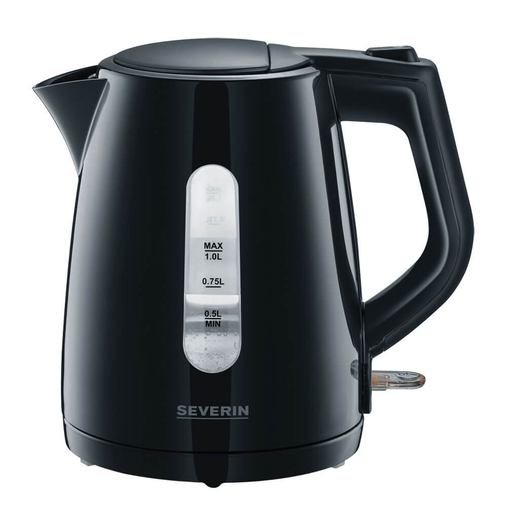 Wasserkocher WK 3410, 2200W, 1 Liter, schwarz