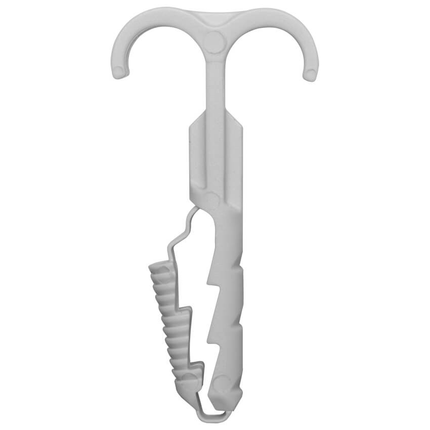 OBO® - Steck-Schelle, 2-fach, für Leitungen und Rohre von 4-12mm, 100 Stück