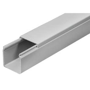OBO® - PVC-Kanal WDK 40060, 40 x 60mm, grau, VE 24 m-WDK 40060 GR