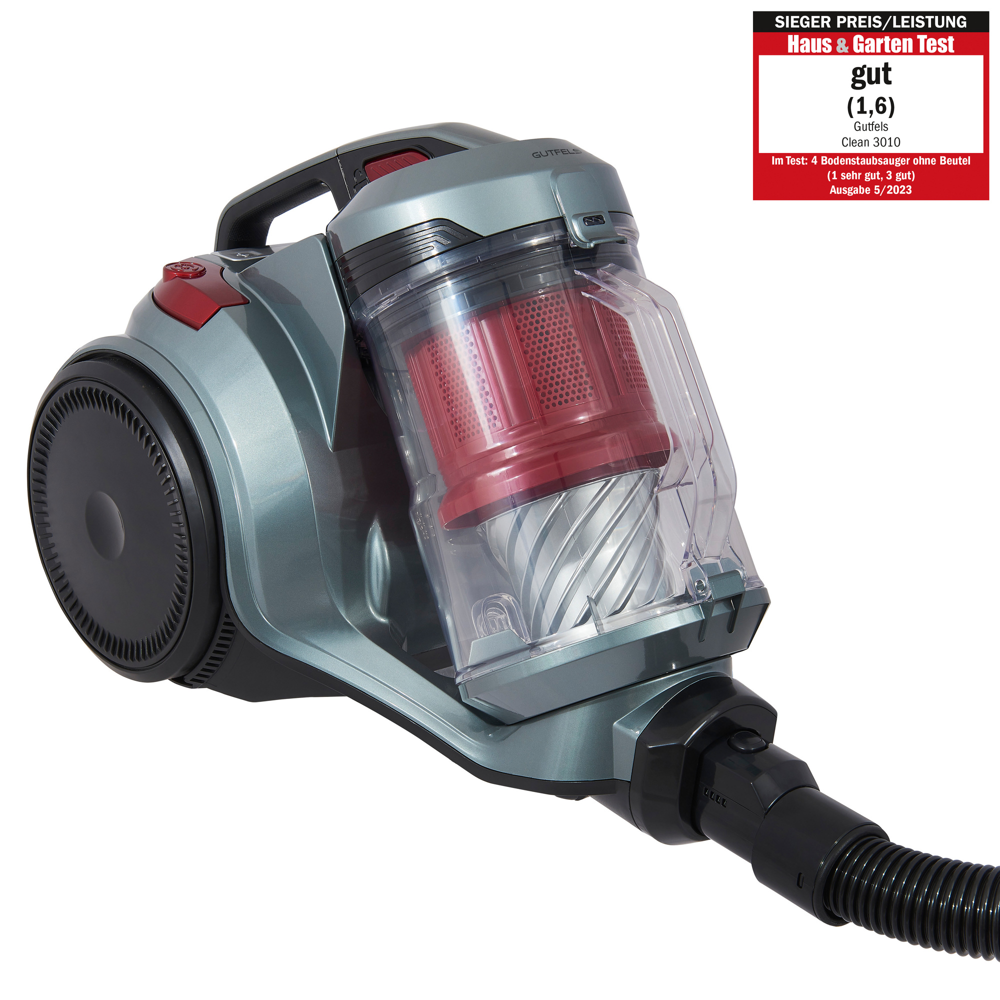 Zyklon-Bodenstaubsauger, ohne Beutel, 850W