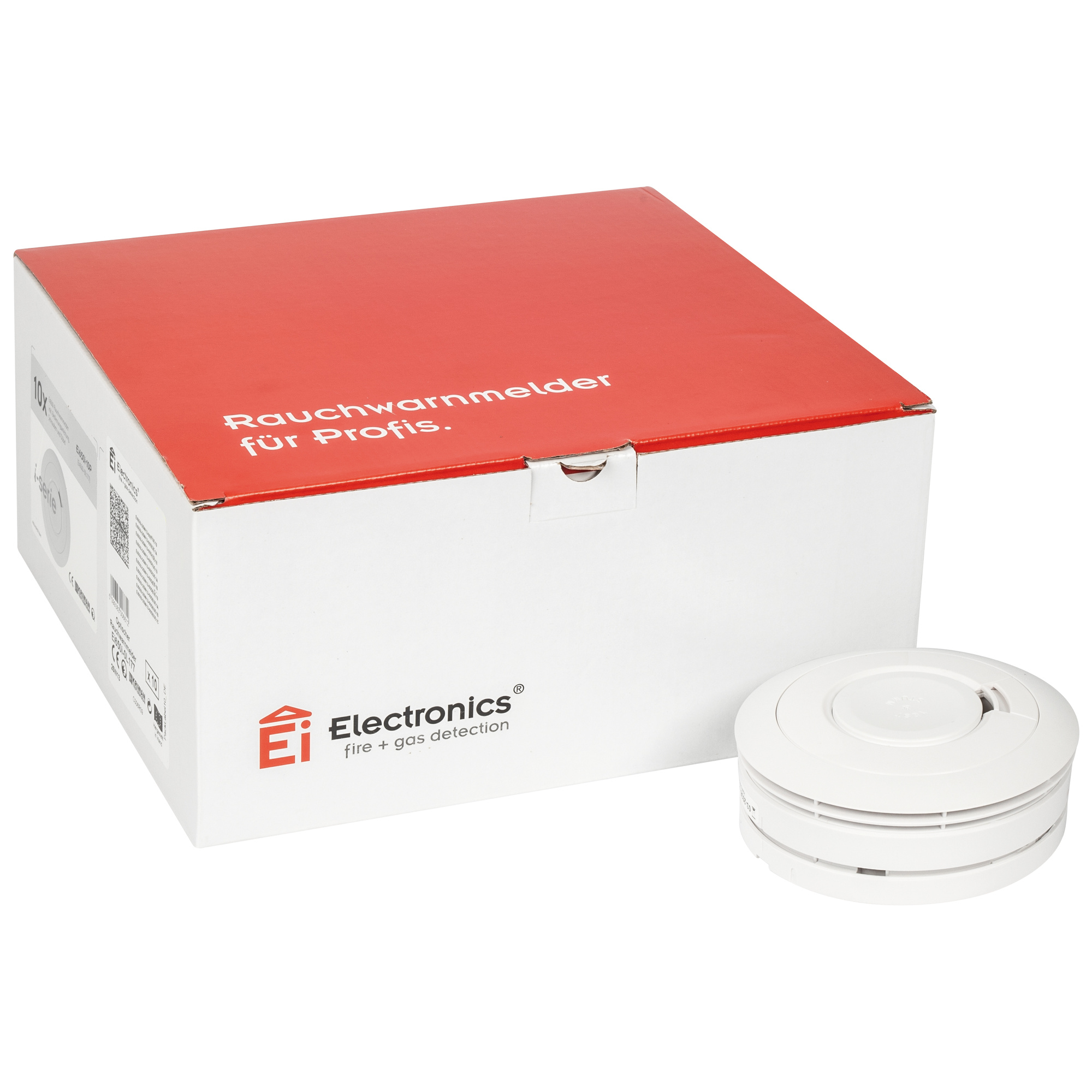 Rauchmelder Ei650i-10P, 10er-Set, mit AudioLINK, 10-Jahres-Batterie