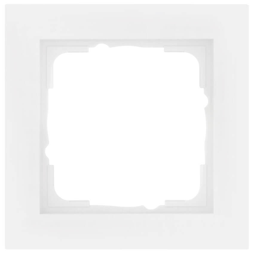 GIRA® -  1-fach Abdeckrahmen, System 55, E2, reinweiß-021129
