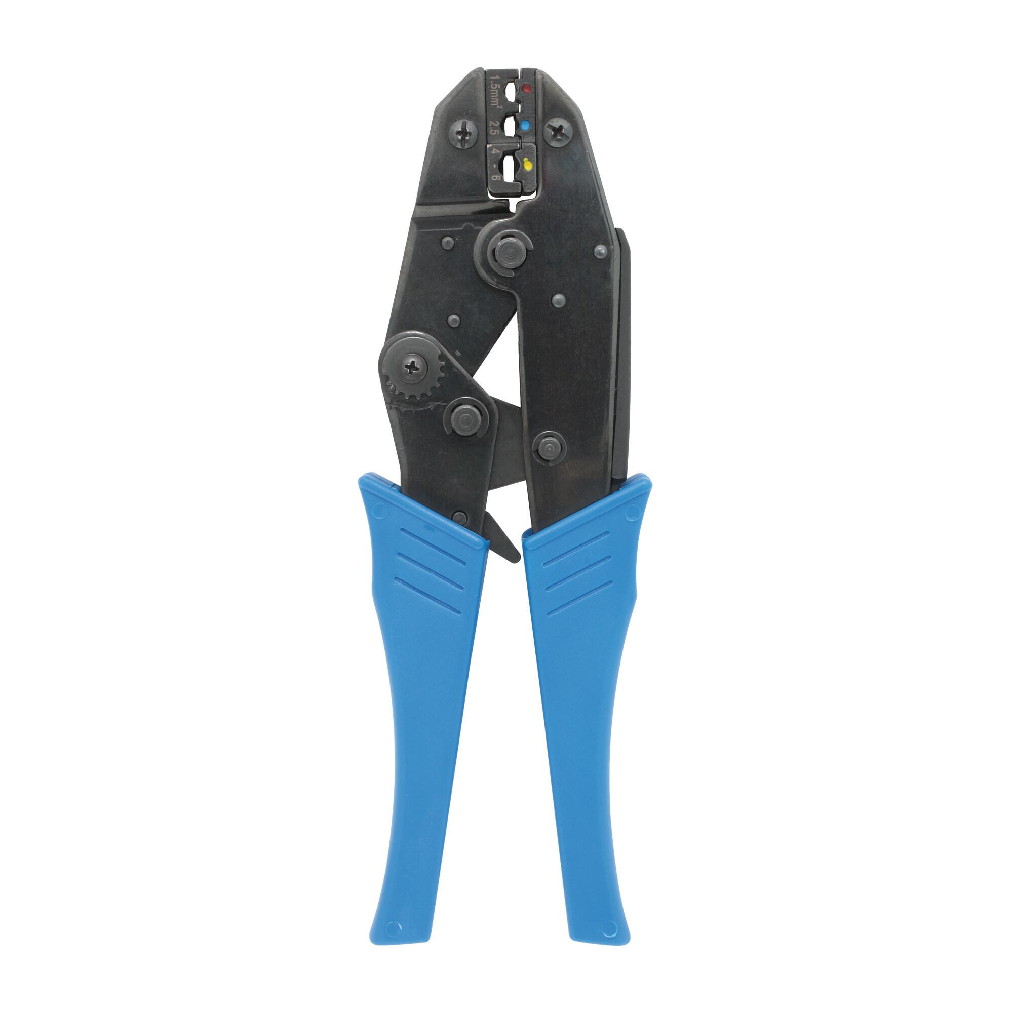 Crimpzange für isolierte Kabelschuhe/Verbinder 0,5-6 mm²