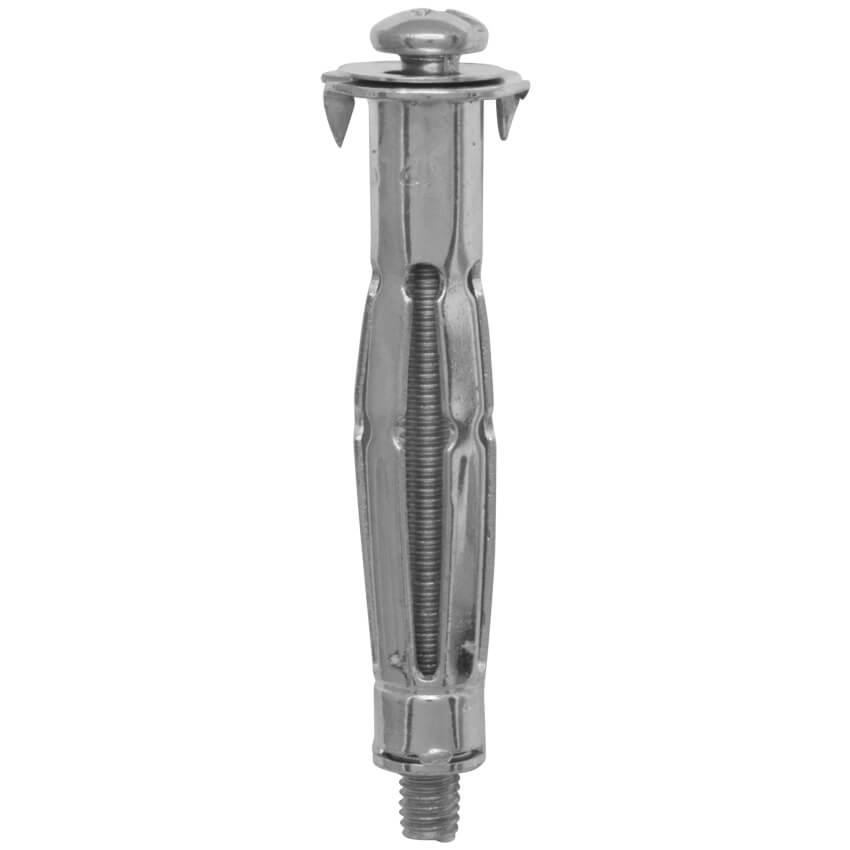 Hohlraum-Dübel, Metall - M5 x 60 mm, Plattenstärke: 2-14mm, Dübel-Ø: 11mm, 100 Stück