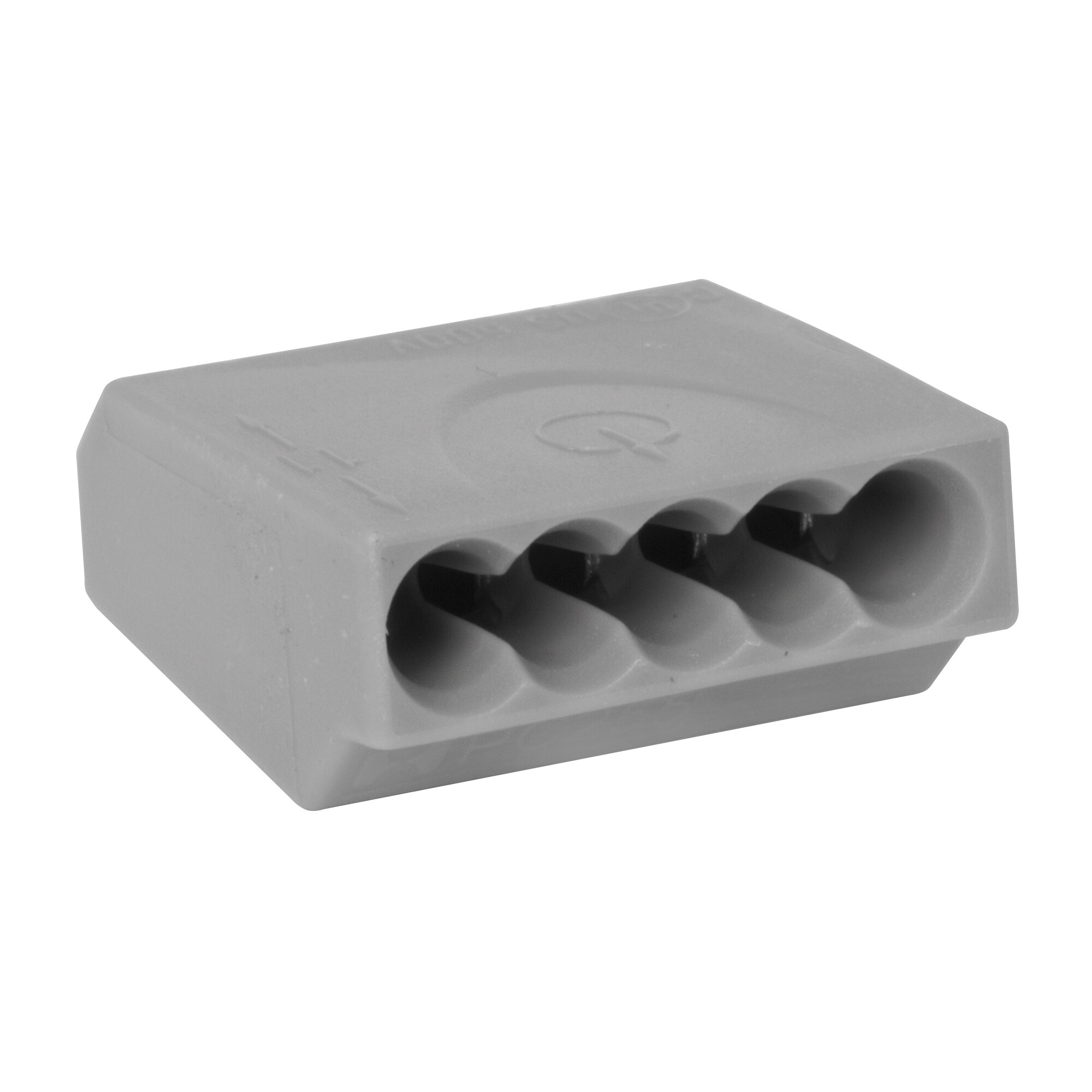 Steckklemme, 1 - 2,5 mm², grau, 5-polig