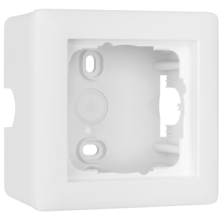 GIRA® - AP-Gehäuse,1-fach, SYSTEM 55, reinweiß glänzend