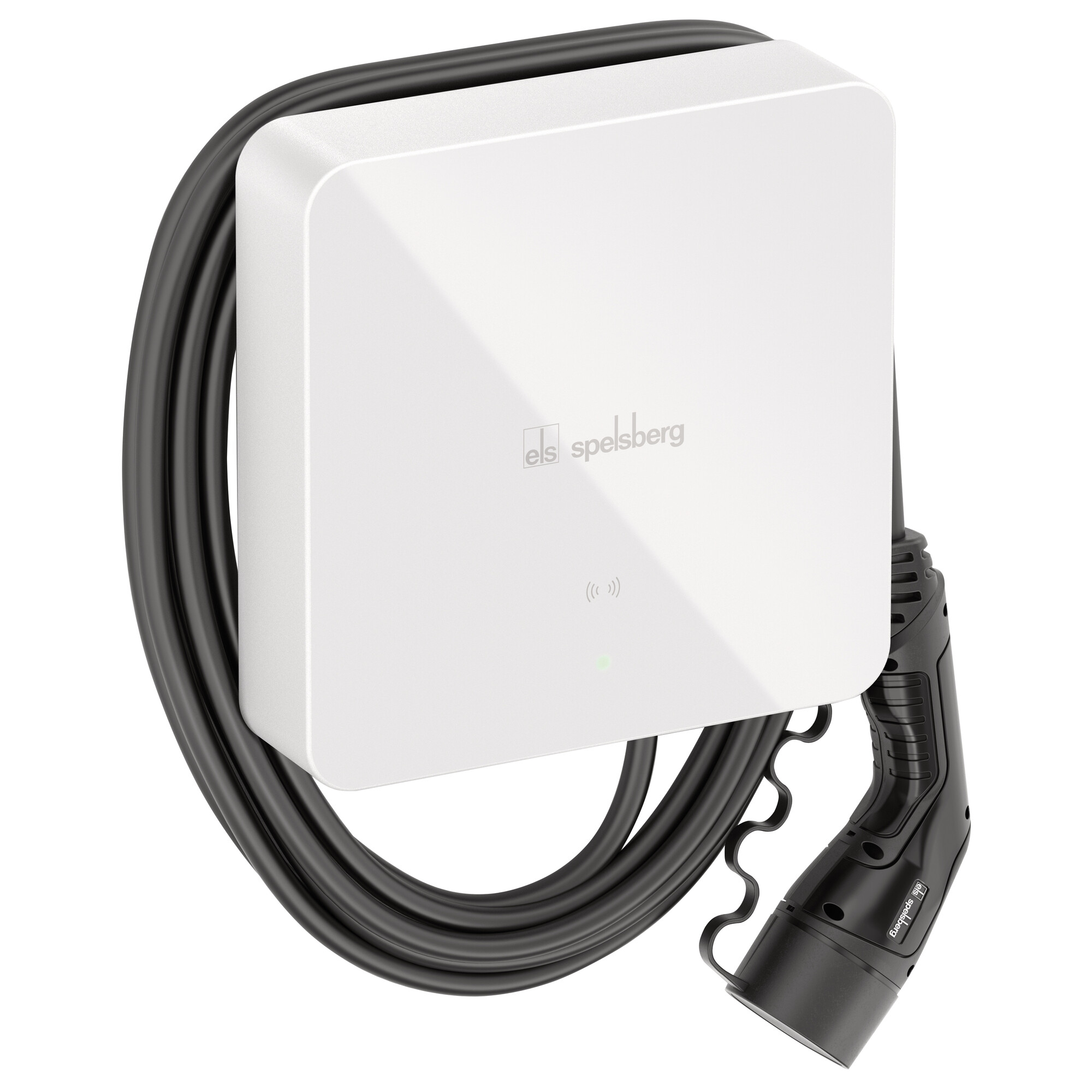 Wallbox SMART PRO, 11 kW, inkl. 3 RFID-Chips, Polarweiß, 7 m