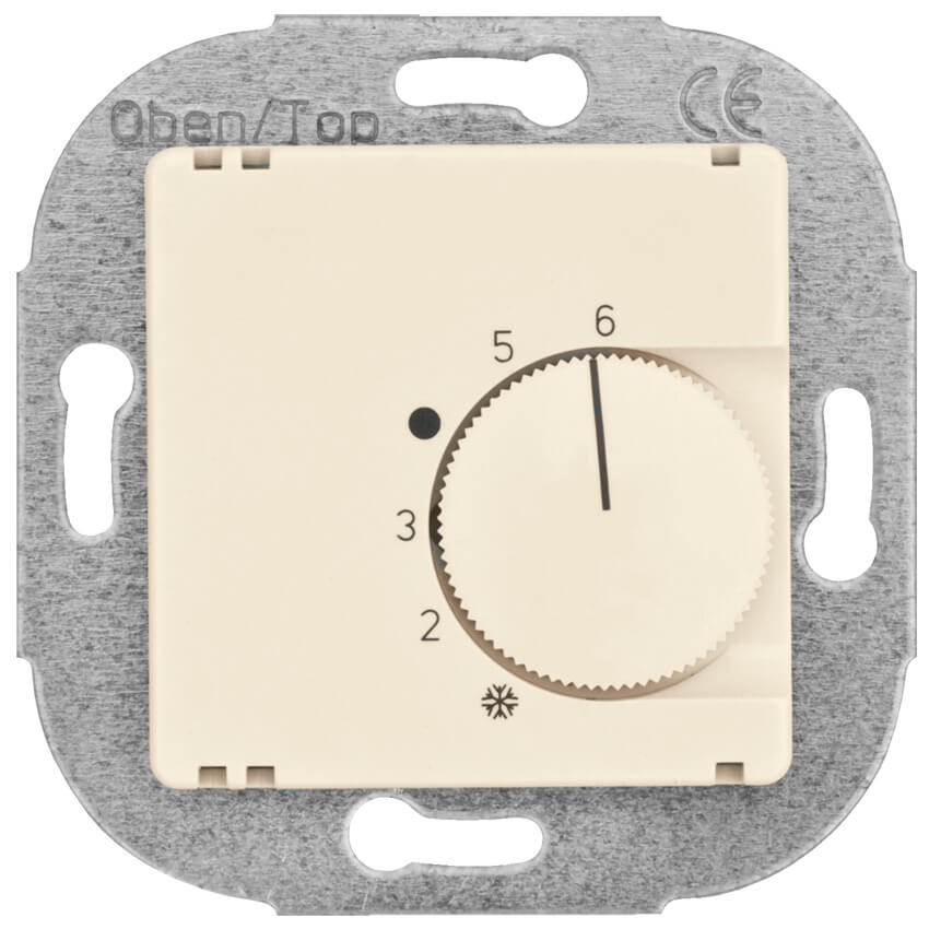 KLEIN® - Raumthermostat UP, cremeweiß