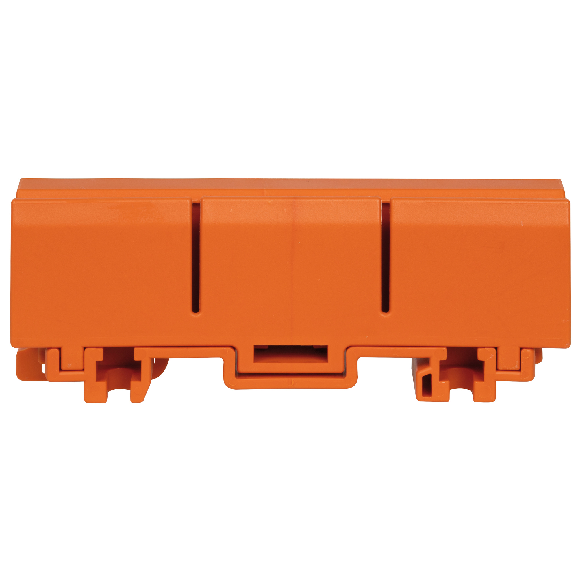 Befestigungsadapter, für 3 x 2273 Steckklemmen, orange