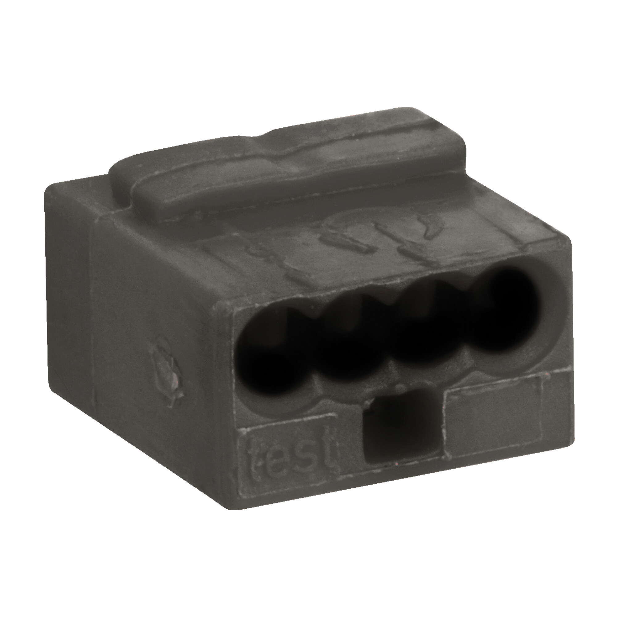 Micro-Steckklemme, 0,6 - 0,8 mm², 4-polig (Var. 235841)