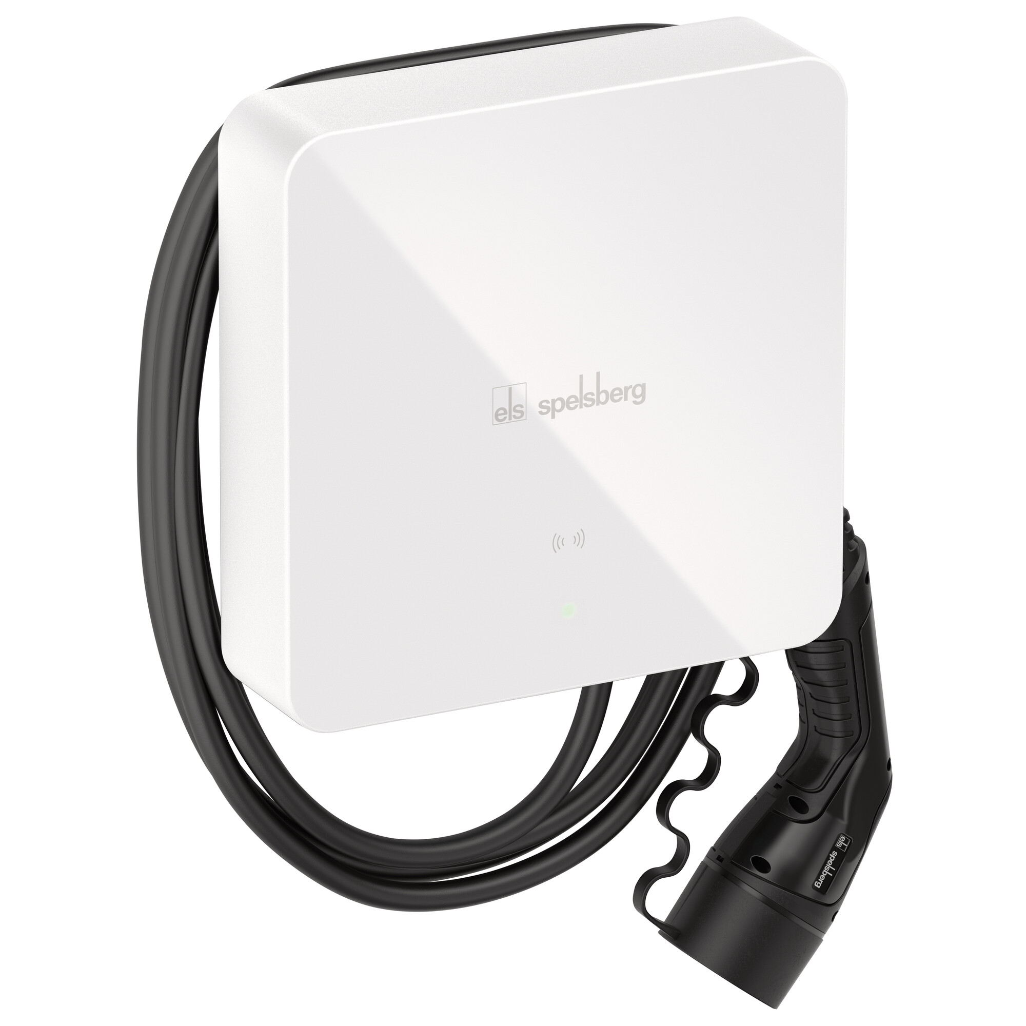 Wallbox SMART PRO, 11 kW, inkl. 3 RFID-Chips, Polarweiß, 5 m