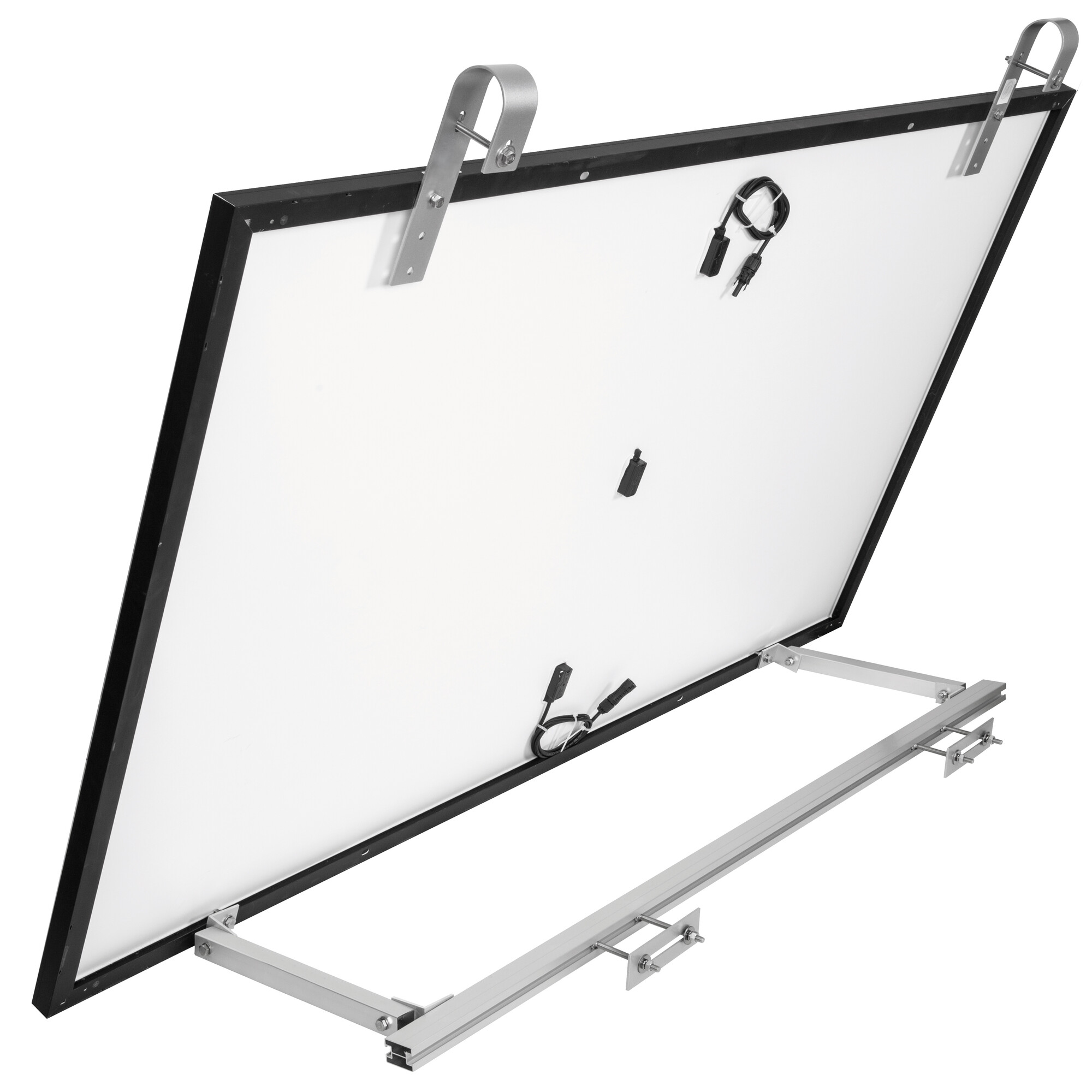Halterung für PV-Modul, Balkongeländer, Set für 2 Module