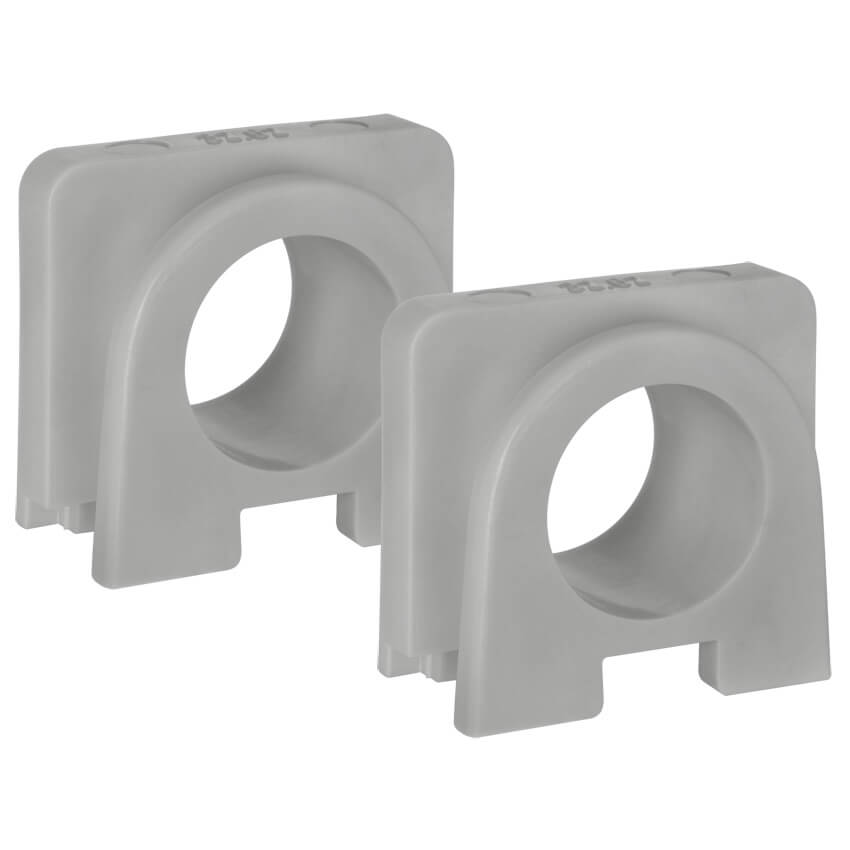 KOPP® - AP/FR - proAQA® - grau/hellgrau -Verbinder für Kombinationen, grau, 2 Stück