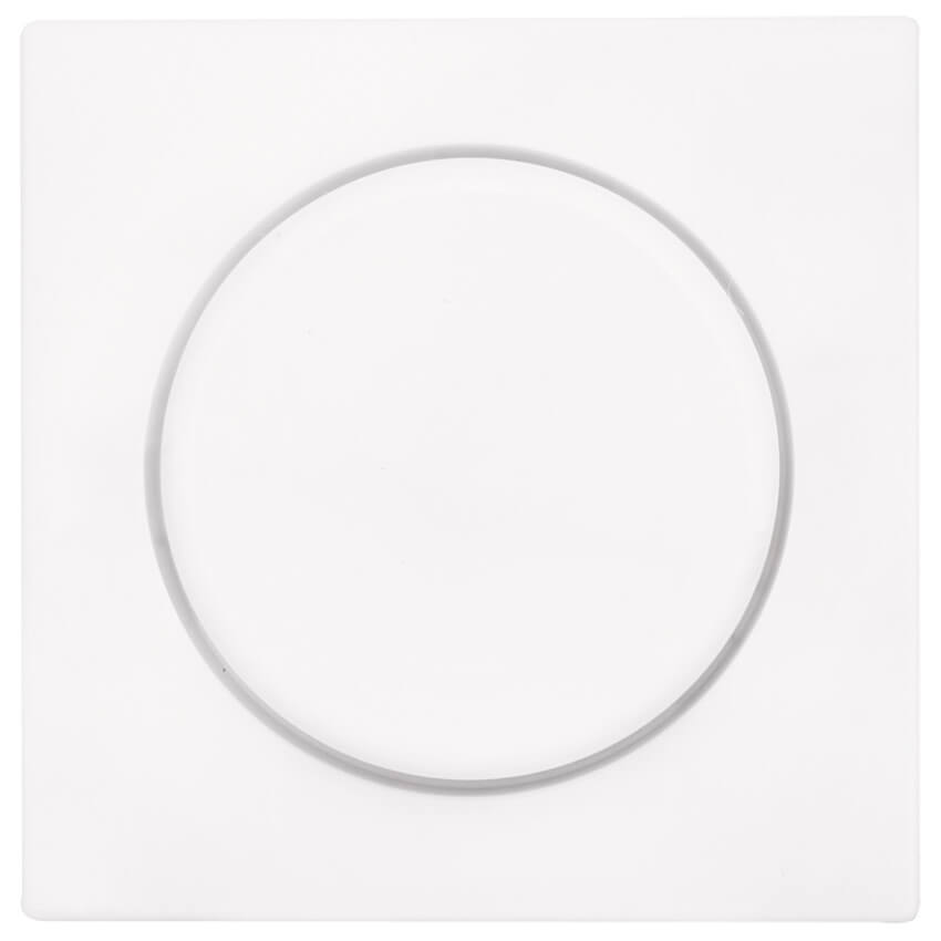JUNG® - AS - Abdeckung, für Drehdimmer, alpinweiß glänzend