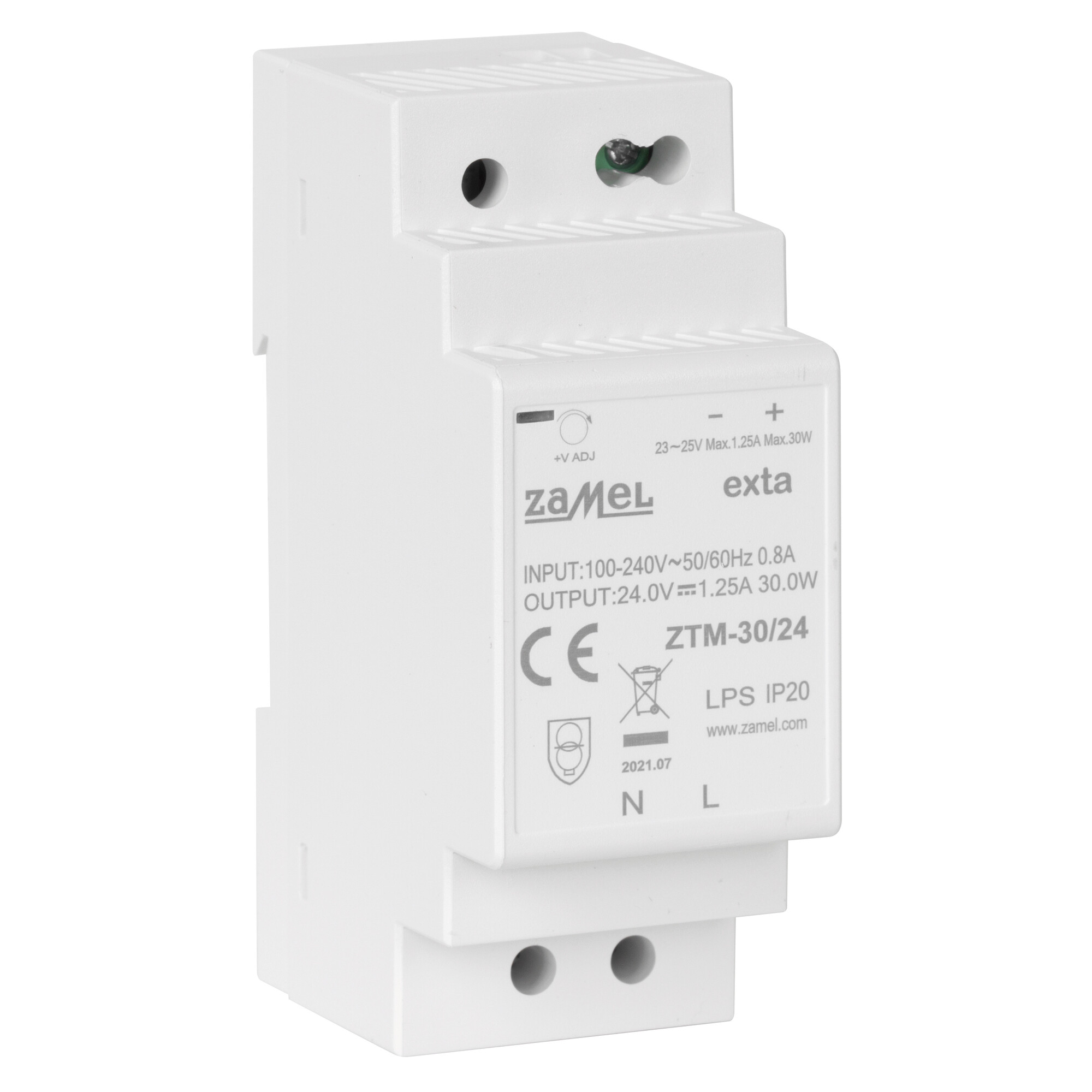 Reiheneinbau-Netzteil, 24V-DC, 30W (1,25A)