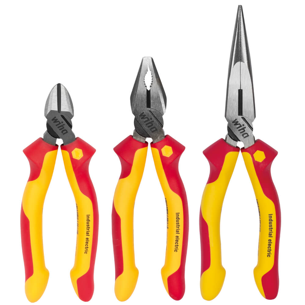 VDE-Zangen-Set INDUSTRIAL ELECTRIC, 3-teilig