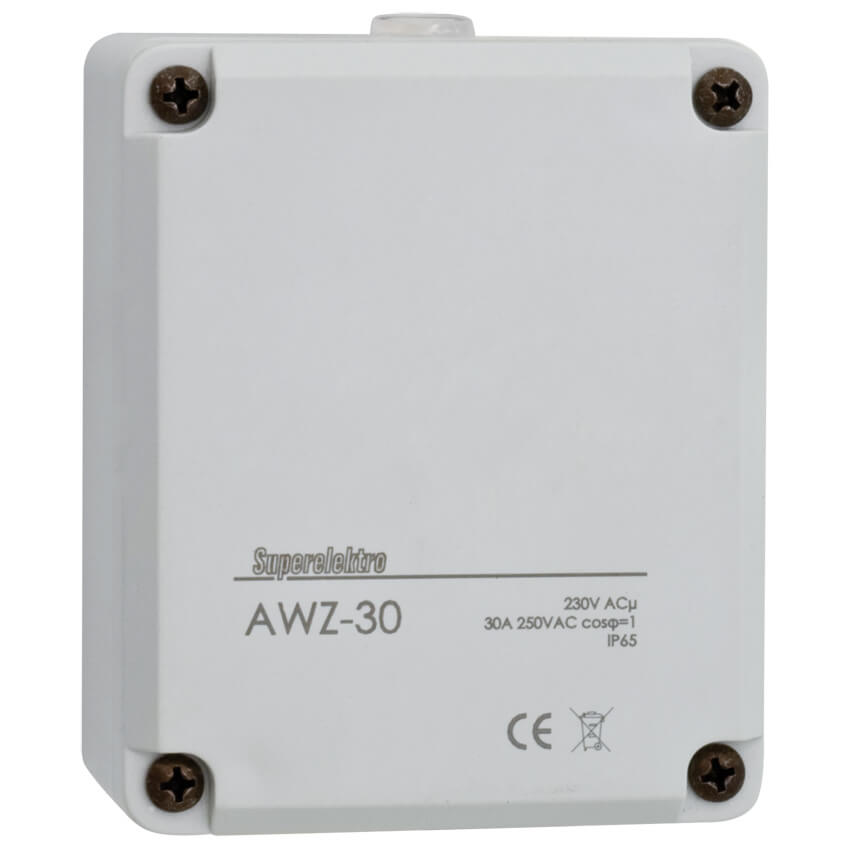 AP-Dämmerungsschalter 230V/30A, grau