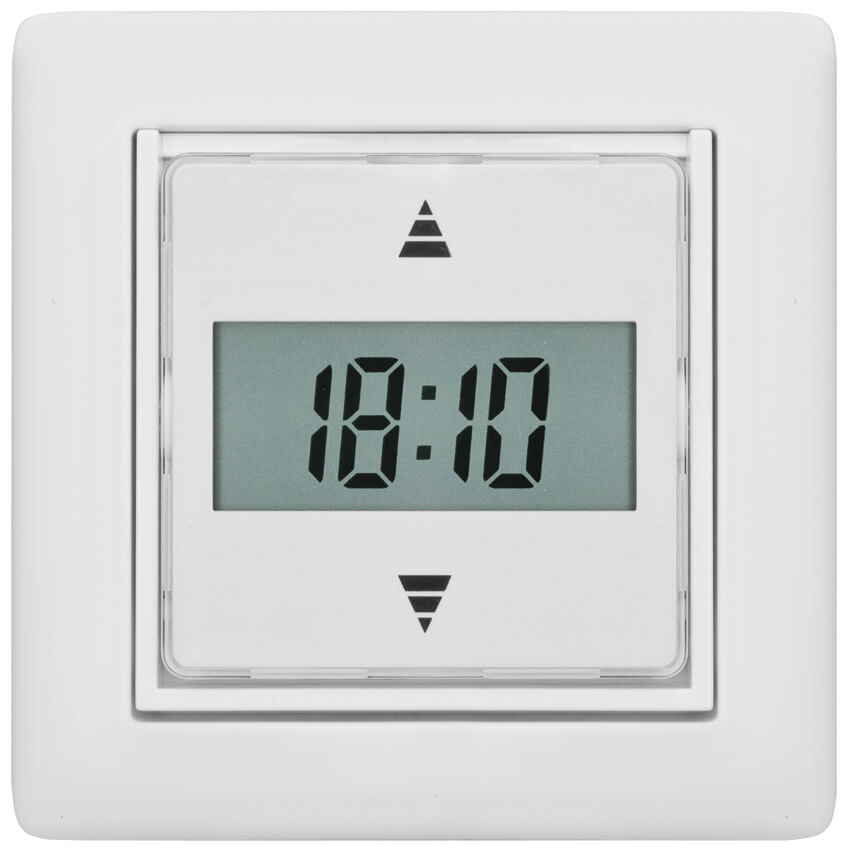 KAISER-NIEHAUS® - Rolladen-Zeitschaltuhr, MERCATO Radevormwald, Zentralplatte 50 x 50 mm-320050-R
